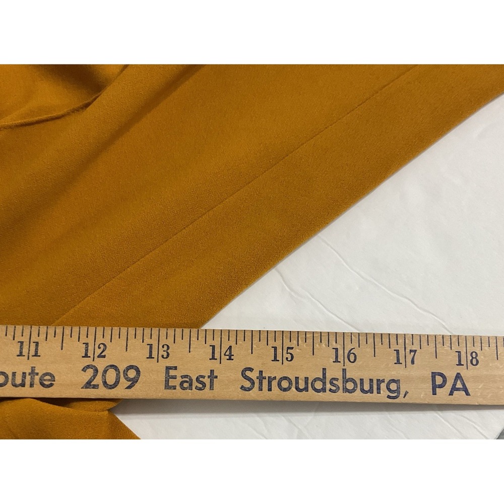 VTG 90's New York Clothing Company Mustard Yellow Bootcut Trousers Pants 14‎ - Picture 9 of 10